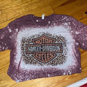 Harley-Davidson Kids' Purple Graphic T-Shirt